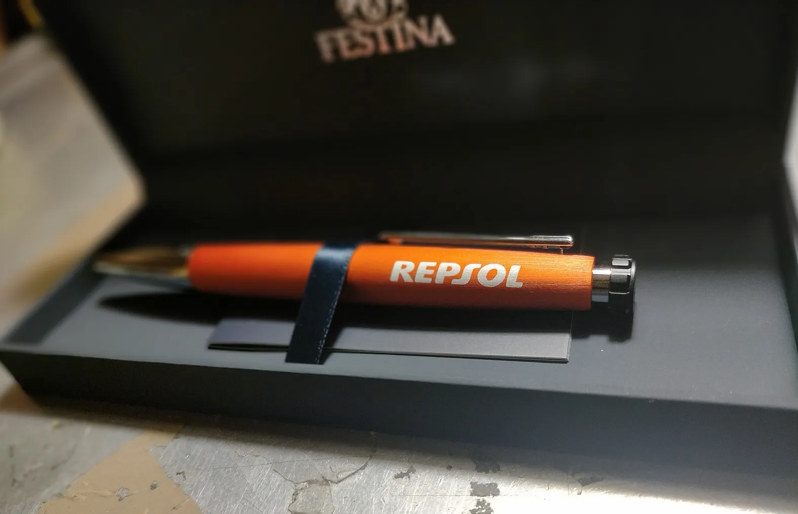 Grabado Laser Boligrafo Madera Festina Repsol Regalo