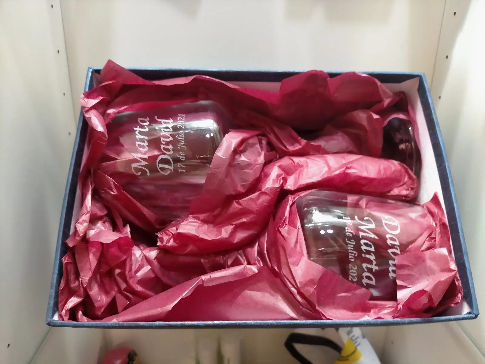 Caja Regalo Personalizada Interior