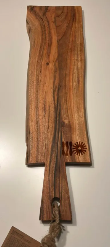 Grabado Laser Madera Tabla Presentacion Irregular