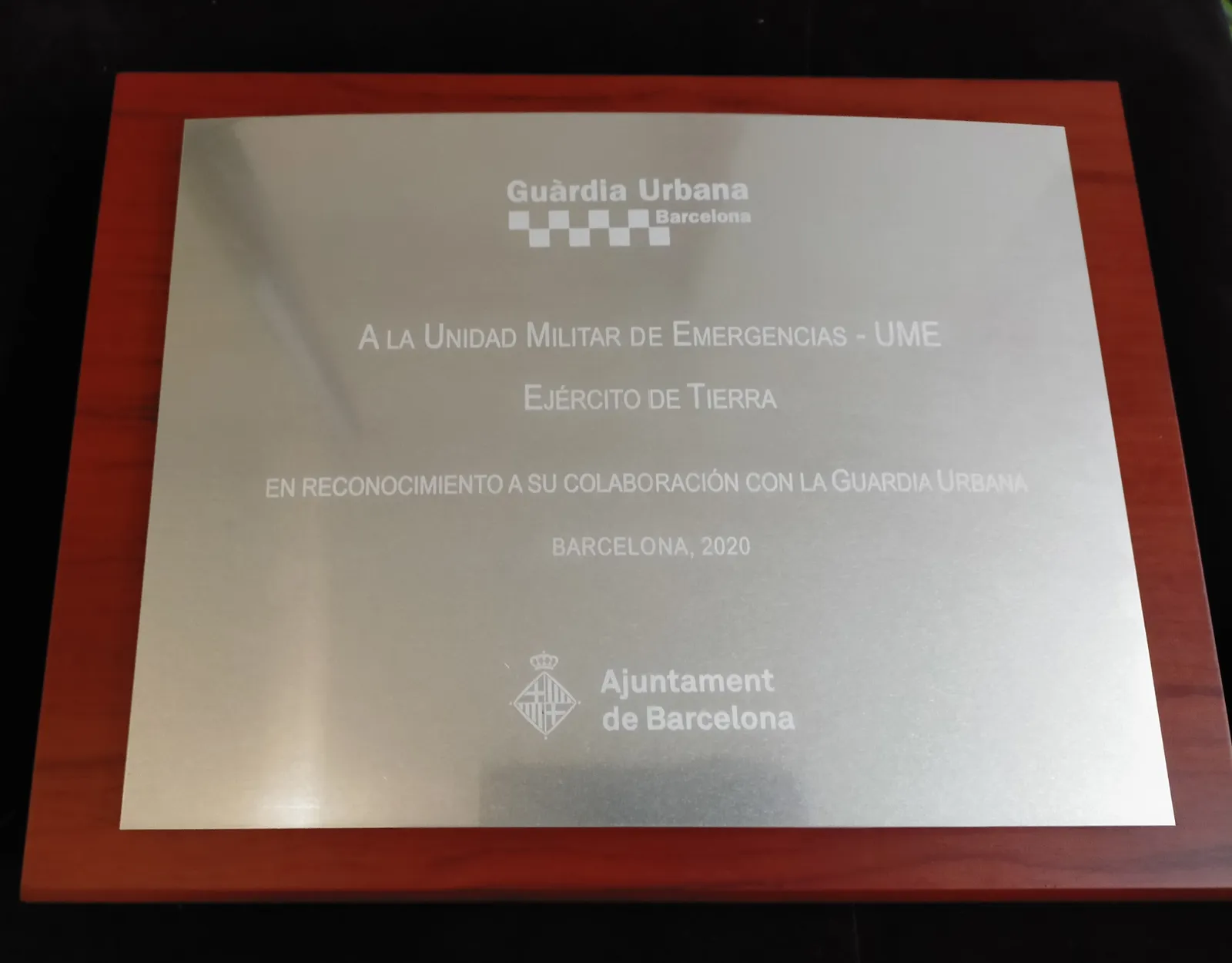 Grabado Laser Metal Placas Madrid 001