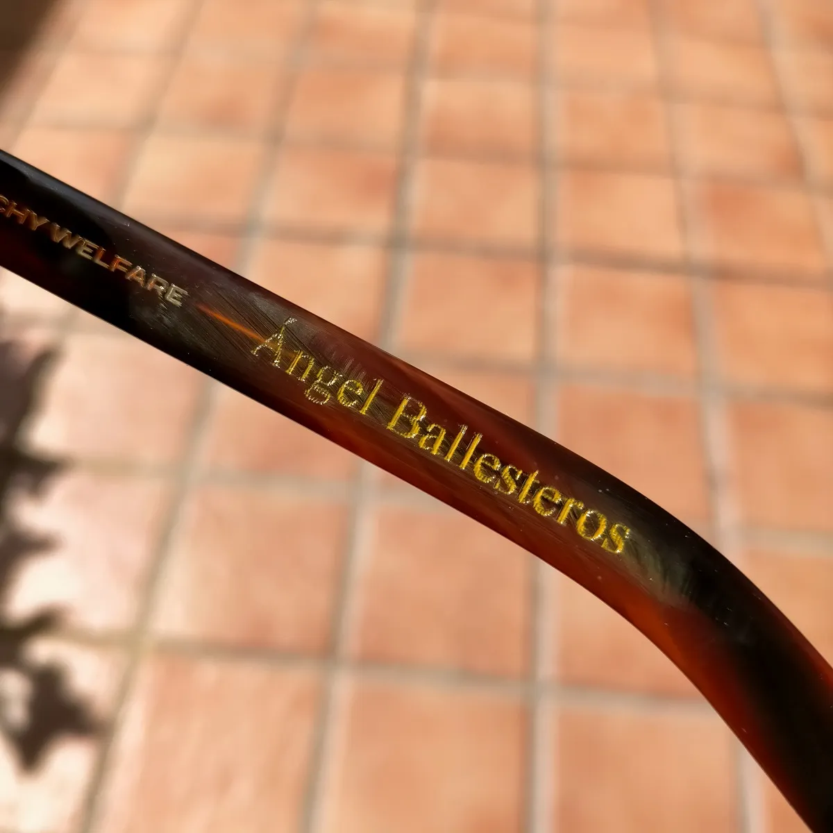Grabado Laser Patilla Gafas Personalizada Nombres